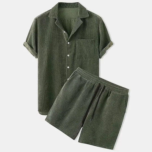 Vintage Fløjlsskjorte - Herre